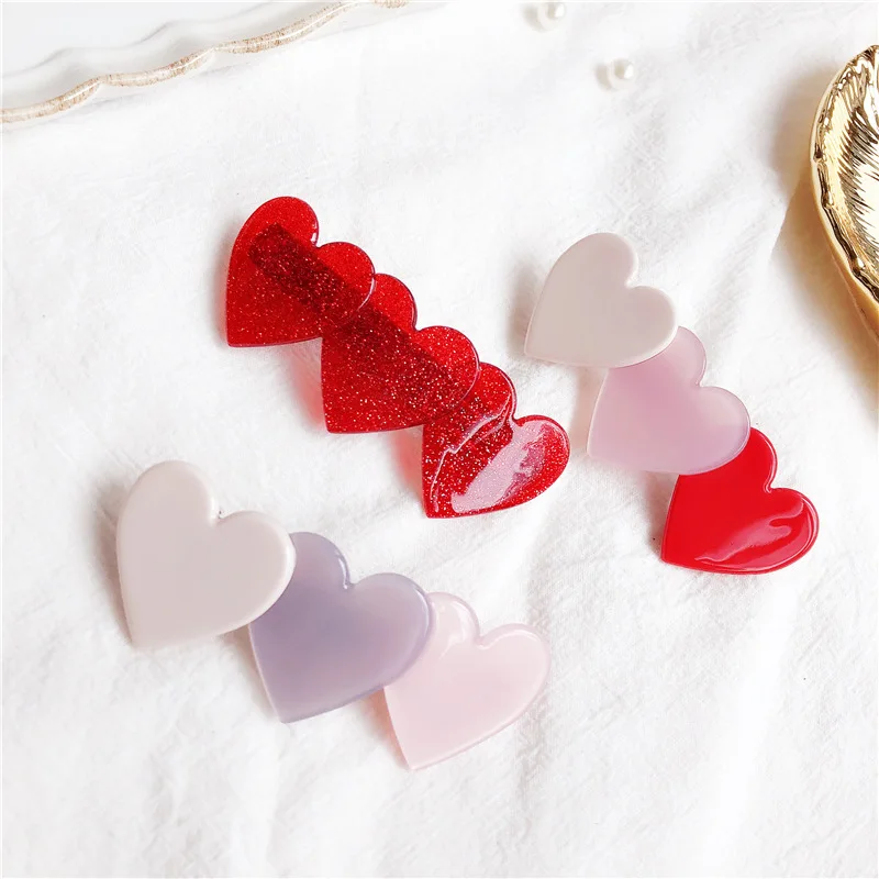 Women Elegant Fashion Pink love Hair Clip Headdress Acetic acid heart shape Spring Clip Hairpin Headwear Hari Accessories
Women Elegant Fashion Pink love Hair Clip Headdress Acetic acid heart shape Spring Clip Hairpin Headwear Hari Accessories