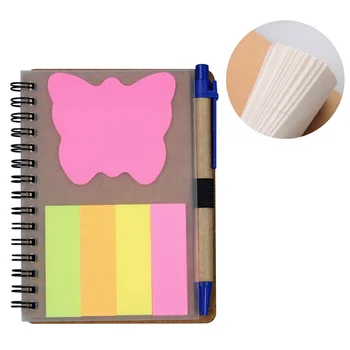 Creative Colorful Butterfly Arrow Shapes Sticky Notes Set Self-Stick Notes Pads Spiral Notebook with Pen
Creative Colorful Butterfly Arrow Shapes Sticky Notes Set Self-Stick Notes Pads Spiral Notebook with Pen