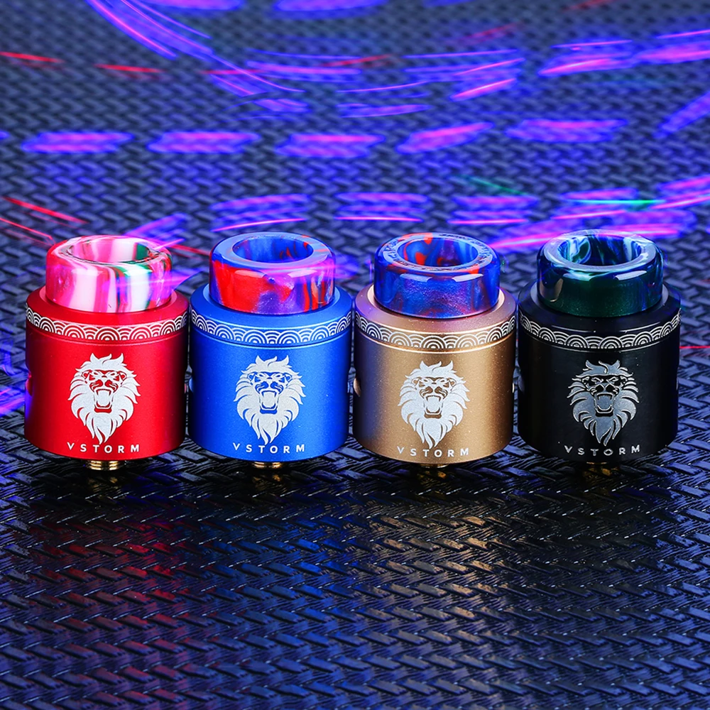 Original Vapor Storm Lion RDA Tank 24mm RDA Atomizer w/ Dual Coil Building Electronic Cigarette Vape Tank for Storm230 Vape Mod
Original Vapor Storm Lion RDA Tank 24mm RDA Atomizer w/ Dual Coil Building Electronic Cigarette Vape Tank for Storm230 Vape Mod