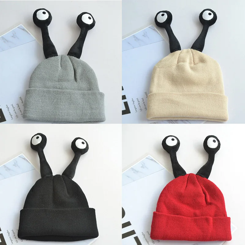 Cute Long Eye Winter Hats For Kids Crochet Knitted Boys Girls Cosplay Caps Beanies Children Warm Winter Funny Hats Gift
Cute Long Eye Winter Hats For Kids Crochet Knitted Boys Girls Cosplay Caps Beanies Children Warm Winter Funny Hats Gift