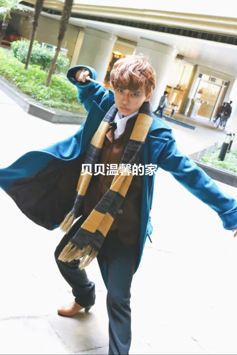 High quality Fantastic Beasts and Where to Find Them Newt Scamande Trench Cosplay Costume Men Suit Party Blazer Winter Coat Vest
High quality Fantastic Beasts and Where to Find Them Newt Scamande Trench Cosplay Costume Men Suit Party Blazer Winter Coat Vest