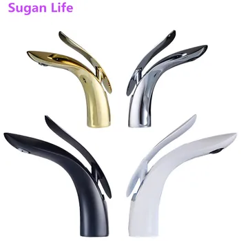 Sugan Life Basin Faucet White Single Holder Single Hole Mounted Sink Taps Cold and Hot Mixer for Bathroom Basin Tap
Sugan Life Basin Faucet White Single Holder Single Hole Mounted Sink Taps Cold and Hot Mixer for Bathroom Basin Tap
