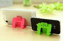2pcs/lot Hot sales Foldable Mobile Phone Holder For iPhone5s 6 for Samsung Universal Mobile Phone Card Type Stand Stents
