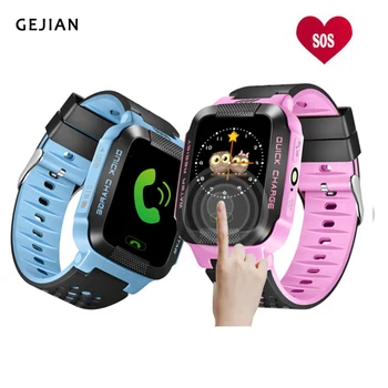 GEJIAN Children Smart Watches Camera Lighting Touch Screen SOS Call LBS Tracking Location Finder Kids Baby monitor watch
GEJIAN Children Smart Watches Camera Lighting Touch Screen SOS Call LBS Tracking Location Finder Kids Baby monitor watch