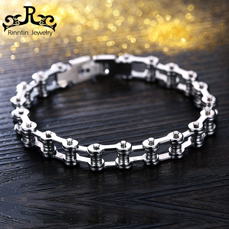 ORSA JEWELS 2018 Males Stainless Steel Bracelet Bicycle Chain New Design Bracelets Personalized Man Fashion Jewelry DGTB22
ORSA JEWELS 2018 Males Stainless Steel Bracelet Bicycle Chain New Design Bracelets Personalized Man Fashion Jewelry DGTB22