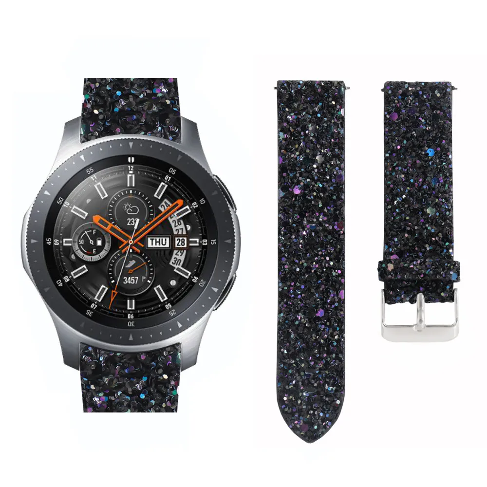 2019 Wachbands Bling Shiny Luxury Leather Replacement Watch Band for Samsung Galaxy Watch 42/46mm Women Fashion Women Watch Belt
2019 Wachbands Bling Shiny Luxury Leather Replacement Watch Band for Samsung Galaxy Watch 42/46mm Women Fashion Women Watch Belt