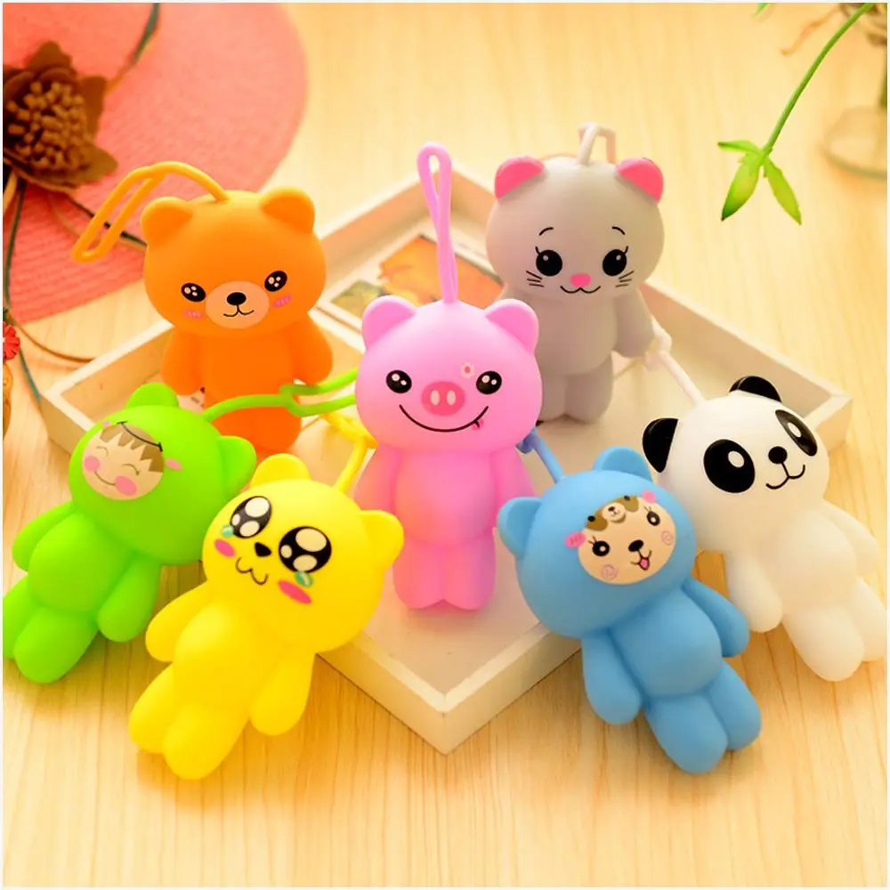 Hot Sale Quality Cute Silicone Key Holder Cover Clip Organizer Hasp Car Key Case Key Chain Tool Car Accessories Random Color
Hot Sale Quality Cute Silicone Key Holder Cover Clip Organizer Hasp Car Key Case Key Chain Tool Car Accessories Random Color