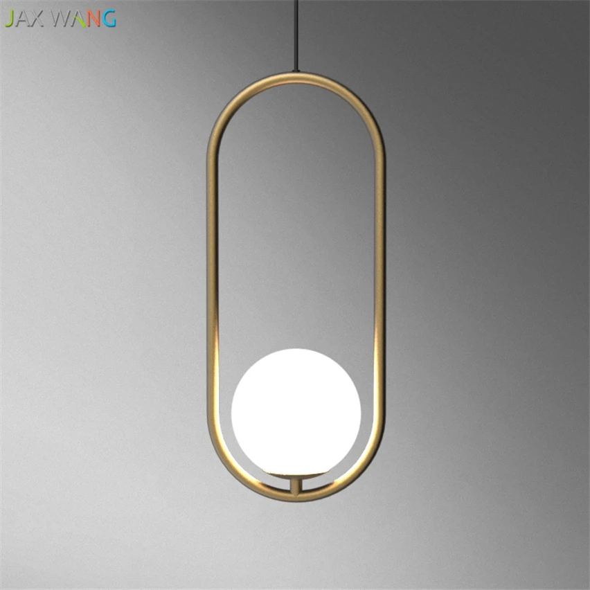 American Creative Glass Ball Pendant Lights Iron Hoop Hang Lamp for Bedroom Cafe Restaurant Bar Indoor Lighting Fixtures Decor
American Creative Glass Ball Pendant Lights Iron Hoop Hang Lamp for Bedroom Cafe Restaurant Bar Indoor Lighting Fixtures Decor