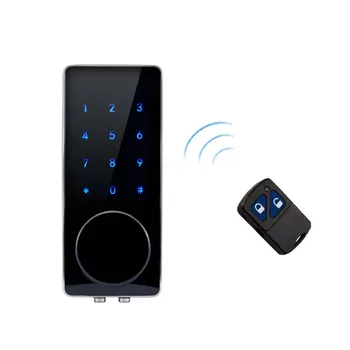 Remote Control Password Lock Mechanical Key Touch Screen Keypad Digital Code Lock Smart Entry Electronic Door Lock
Remote Control Password Lock Mechanical Key Touch Screen Keypad Digital Code Lock Smart Entry Electronic Door Lock