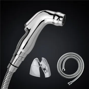 Toilet Bathroom ABS Handheld Diaper Sprayer Shower Head Set Shattaf Bidet Sprayer Douche +Stainless Steel Hose + wall bracket
Toilet Bathroom ABS Handheld Diaper Sprayer Shower Head Set Shattaf Bidet Sprayer Douche +Stainless Steel Hose + wall bracket