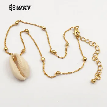 WT-JN037 Wholesale 5pcs/lot New coming Beautiful Natural white shell Necklace with gold strim Pearl for women Design Jewelry
WT-JN037 Wholesale 5pcs/lot New coming Beautiful Natural white shell Necklace with gold strim Pearl for women Design Jewelry