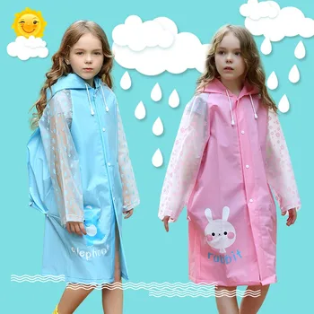 Kids Fashion Rain Poncho Raincoat With Hood and Sleeves Reusable For Ages 5 14 Girls Boys
Kids Fashion Rain Poncho Raincoat With Hood and Sleeves Reusable For Ages 5 14 Girls Boys