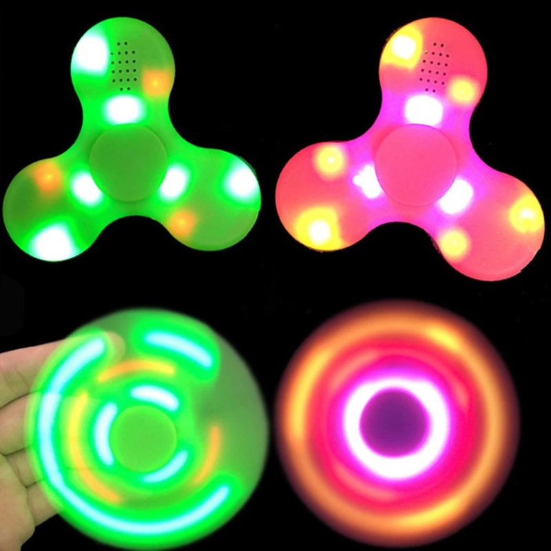 2018 Fidget Spinner LED Bluetooth Speaker EDC ABS Bearing Bluetooth Connect Make a Music For Autism ADHD Anxiety Stress
2018 Fidget Spinner LED Bluetooth Speaker EDC ABS Bearing Bluetooth Connect Make a Music For Autism ADHD Anxiety Stress