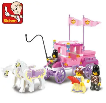 Candice guo plastic toy building block game birthday christmas gift assemble model princess pink dream Royal carriage horse car
Candice guo plastic toy building block game birthday christmas gift assemble model princess pink dream Royal carriage horse car