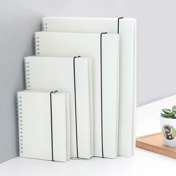 small rings coil transparent Hardbound Sketch Book, plastic sketch pads with check dots blank paper
small rings coil transparent Hardbound Sketch Book, plastic sketch pads with check dots blank paper