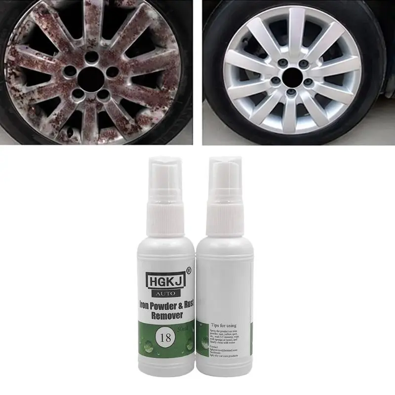 HGKJ-18 50ml Vehicle Car Iron Powder Rust Remover Tool Neutral Wheel Cleaner No Need to Rub Easy to Decontaminate Car Accessory
HGKJ-18 50ml Vehicle Car Iron Powder Rust Remover Tool Neutral Wheel Cleaner No Need to Rub Easy to Decontaminate Car Accessory