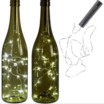 1m/1.5m/2m Garland Bottle String Lights LED Cork Shape Battery Power Fairy Light Christmas Decorations for Home Outdoor
1m/1.5m/2m Garland Bottle String Lights LED Cork Shape Battery Power Fairy Light Christmas Decorations for Home Outdoor