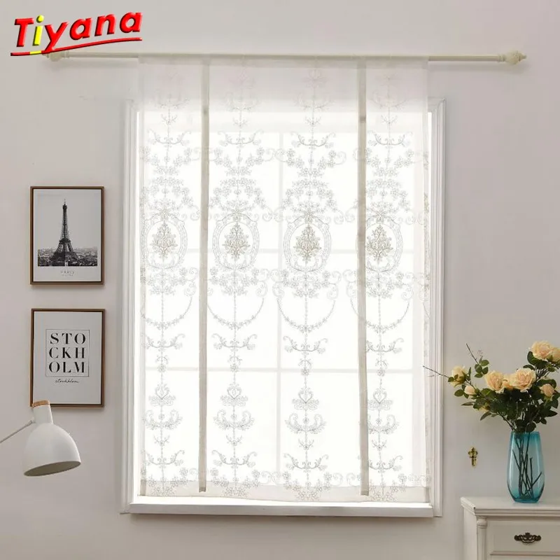 1pcs White Embroidery Kitchen Curtain Roman Window Treatment for Small Windows 100*140/80*120 Rod Pocket Curtain Tulle Panel *5
1pcs White Embroidery Kitchen Curtain Roman Window Treatment for Small Windows 100*140/80*120 Rod Pocket Curtain Tulle Panel *5