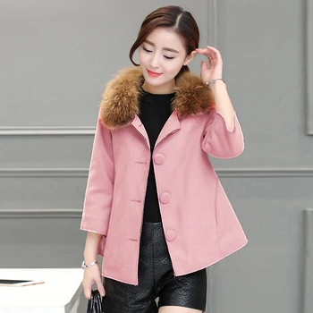 New 2017 Winter Cloak Korean Fashion A Word Jacket Lady Coat Overcoat Women Clothes Casual Clothing Single Breasted Solid Color
New 2017 Winter Cloak Korean Fashion A Word Jacket Lady Coat Overcoat Women Clothes Casual Clothing Single Breasted Solid Color