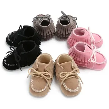 First Walkers Tassel Fringe Soft Shoes Newborn Toddler Girl Boy Pure Crib Shoes Baby Boy Girl Anti-slip Prewalker Sneakers 0-18M
First Walkers Tassel Fringe Soft Shoes Newborn Toddler Girl Boy Pure Crib Shoes Baby Boy Girl Anti-slip Prewalker Sneakers 0-18M