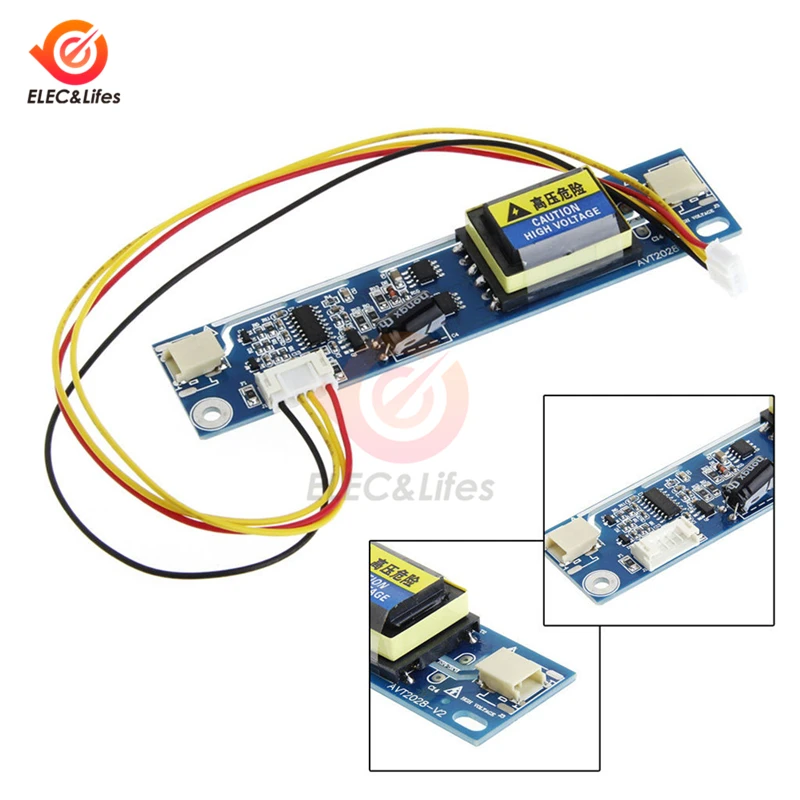 1Pcs Universal LCD Backlight CCFL Inverter Laptop LCD Monitor 2 Lamps 10-28V for 10-26" Widescreen
1Pcs Universal LCD Backlight CCFL Inverter Laptop LCD Monitor 2 Lamps 10-28V for 10-26" Widescreen