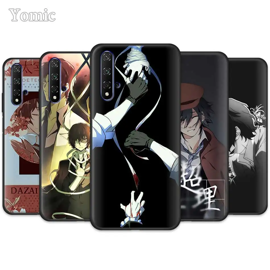 Bungou Stray Dogs Black Silicone Cases for Huawei Honor Y5 Y6 Y7 Y9 2019 Y9 P30 Pro Honor 20 Pro Phone Case Cover
Bungou Stray Dogs Black Silicone Cases for Huawei Honor Y5 Y6 Y7 Y9 2019 Y9 P30 Pro Honor 20 Pro Phone Case Cover