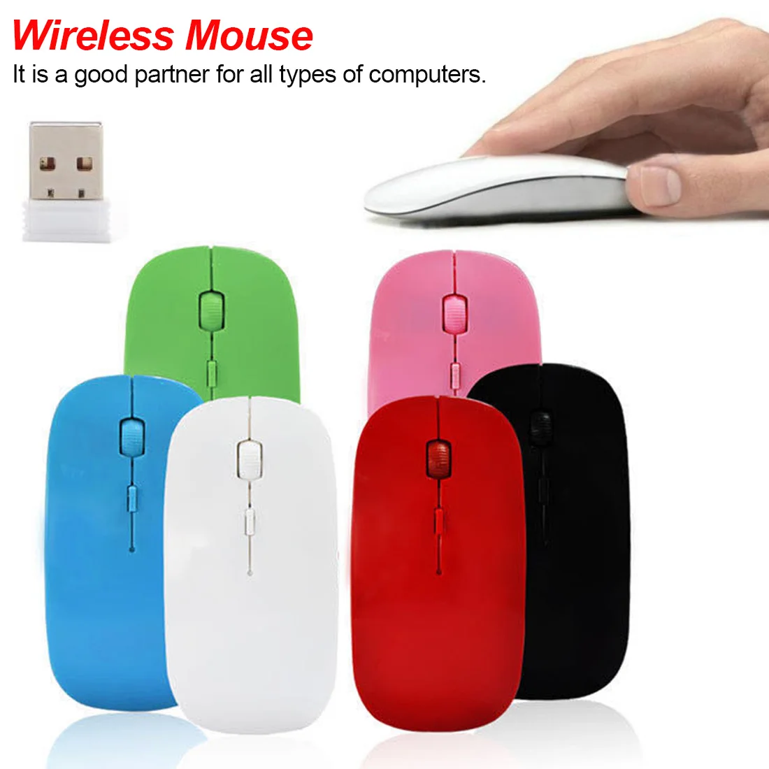 Rechargeable Ergonomic 2.4GHz Wireless Mouse Opto-electronic Computer Wireless Mouse Silent Mouse
Rechargeable Ergonomic 2.4GHz Wireless Mouse Opto-electronic Computer Wireless Mouse Silent Mouse