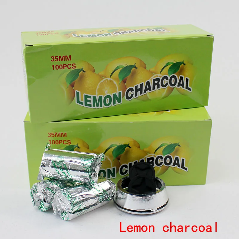 1 box 100pcs 35mm mini lemon charcoal hookah carbon shisha pipe accessories nargile narguile easy light charcoal free shipping
1 box 100pcs 35mm mini lemon charcoal hookah carbon shisha pipe accessories nargile narguile easy light charcoal free shipping