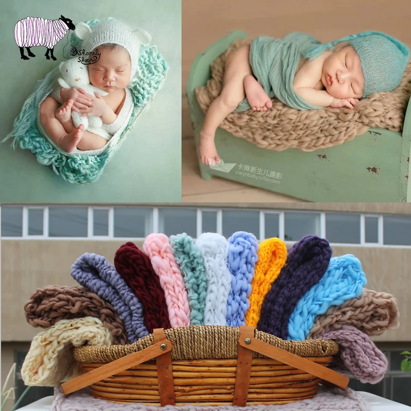 55X55cm Newborn Baby Photography Props Infant Girl Boy Photo Shoot Studio Posing Woolen Blanket Accessories bebe fotografia Prop
55X55cm Newborn Baby Photography Props Infant Girl Boy Photo Shoot Studio Posing Woolen Blanket Accessories bebe fotografia Prop