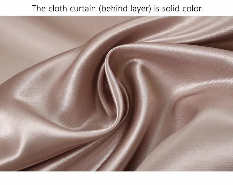 European Royal Luxury Curtains 11 Colors Embroidered Voile Curtains for Living Room Drapes Crystal Beaded Curtains Sheer (63)