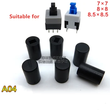 100pcs Self-locking square head press switch cap black button cap A04 high 10mm width 6mm inner hole 3mm × 2mm
100pcs Self-locking square head press switch cap black button cap A04 high 10mm width 6mm inner hole 3mm × 2mm