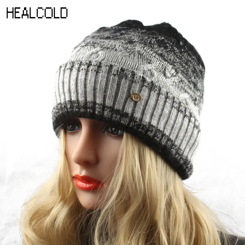 Winter Hats For Women Knitted Wool Beanie Hat Ladies Outdoor Cashmere Warm Skullies Caps 2017
Winter Hats For Women Knitted Wool Beanie Hat Ladies Outdoor Cashmere Warm Skullies Caps 2017