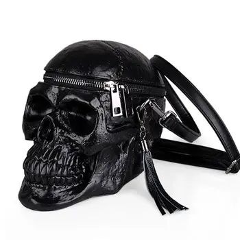 3D Skull Shoulder Bag Crossbones Messenger Bag Unisex Men Women Fashion Street Leather Zipper Handbags Punk Design Bag
3D Skull Shoulder Bag Crossbones Messenger Bag Unisex Men Women Fashion Street Leather Zipper Handbags Punk Design Bag