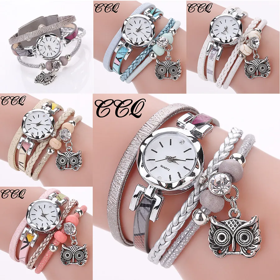 Watch women elegant ladies party CCQ Fashion Women Girls Analog Quartz Owl Pendant Ladies Dress Bracelet Watches#N7
Watch women elegant ladies party CCQ Fashion Women Girls Analog Quartz Owl Pendant Ladies Dress Bracelet Watches#N7