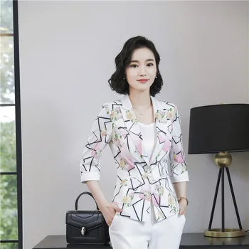 Formal Uniform Designs 2019 Spring Summer Blazers Jackets Coat Half Sleeve Female Tops Outwear Business Women Work Clothes
Formal Uniform Designs 2019 Spring Summer Blazers Jackets Coat Half Sleeve Female Tops Outwear Business Women Work Clothes