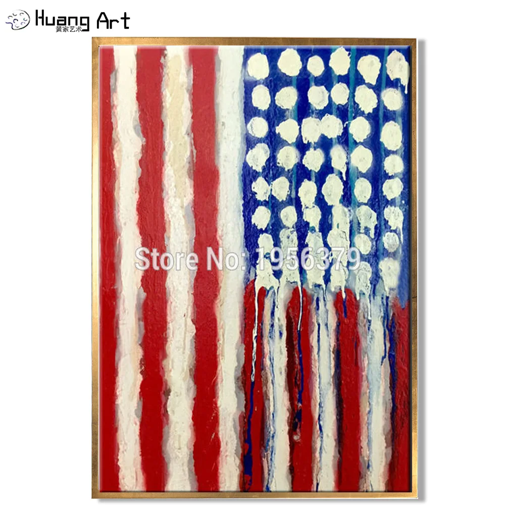 The American Flag Vivid Charming Beautiful Paintings Handmade High Quality Oil Painting on Canvas for Living Room Wall Decor
The American Flag Vivid Charming Beautiful Paintings Handmade High Quality Oil Painting on Canvas for Living Room Wall Decor