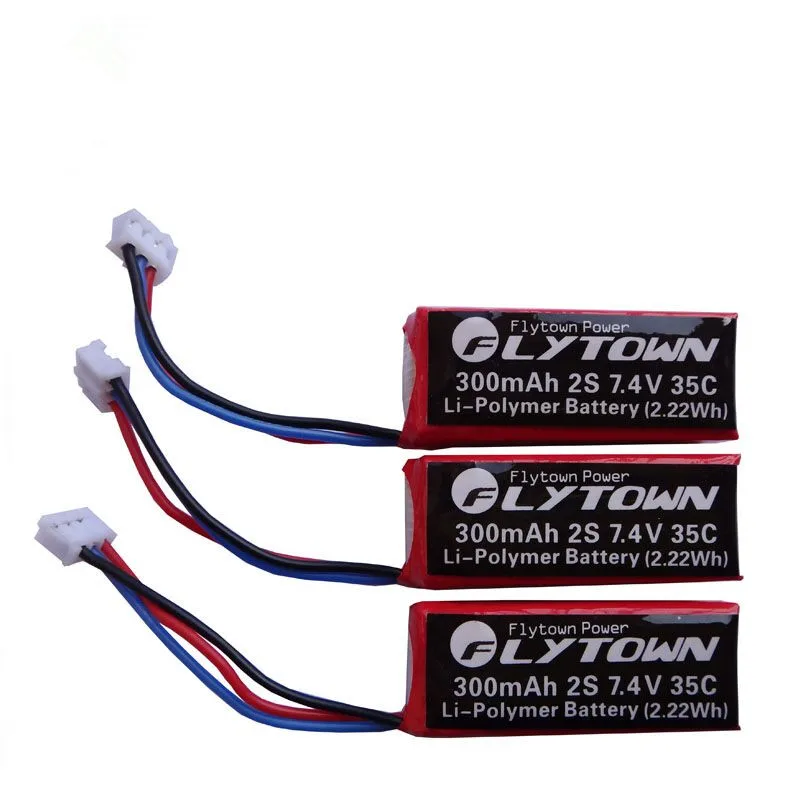 3PCS Flytown nano-tech 300mAh 7.4V 35C Lipo battery for EFLITE Blade MCPX BL UMX EFLB2802S30 HABU 180 YAK 54 Helicopter parts
3PCS Flytown nano-tech 300mAh 7.4V 35C Lipo battery for EFLITE Blade MCPX BL UMX EFLB2802S30 HABU 180 YAK 54 Helicopter parts