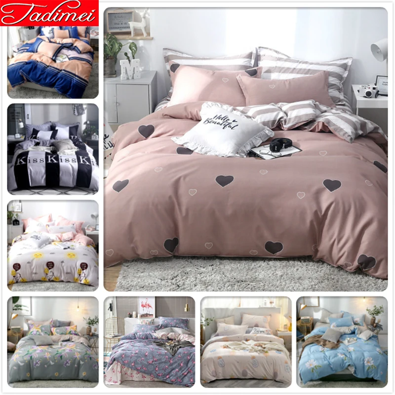 Single Full Twin Queen King Size Duvet Cover Bedding Set Adult Kids Child Soft Cotton Bed Linen 150x200 180x220 200x230 220x240
Single Full Twin Queen King Size Duvet Cover Bedding Set Adult Kids Child Soft Cotton Bed Linen 150x200 180x220 200x230 220x240
