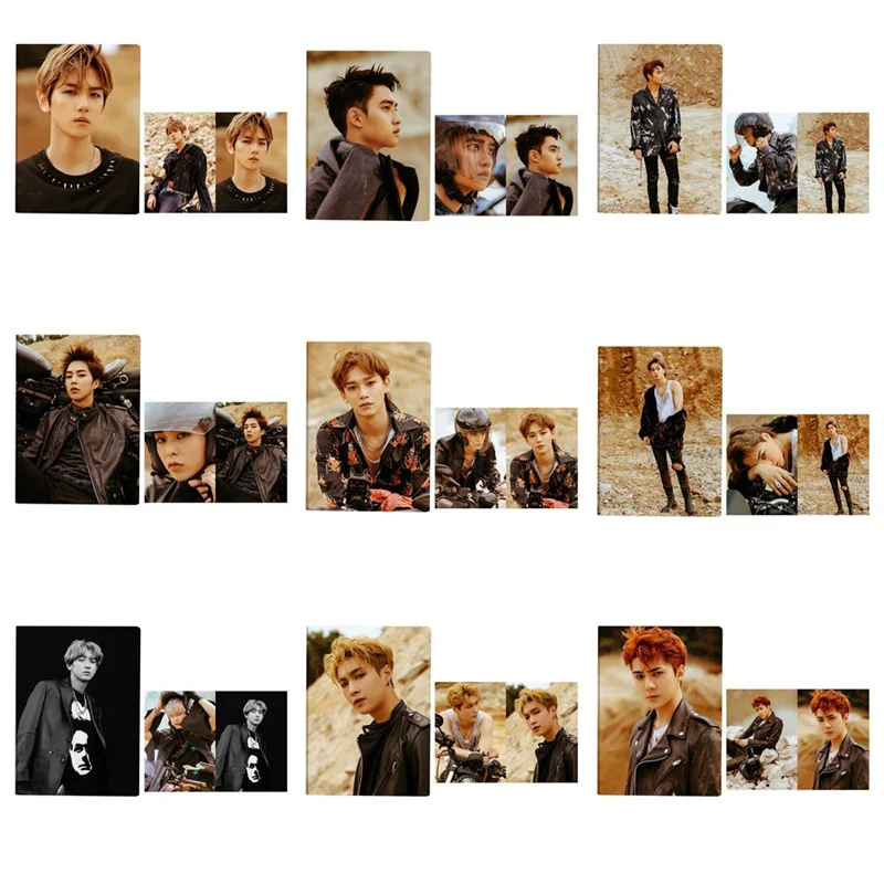 Kpop Home EXO Universe Notebook NEW Winter Album Same Style Waterproof Notebook Convenient Jotter Pocketbook
Kpop Home EXO Universe Notebook NEW Winter Album Same Style Waterproof Notebook Convenient Jotter Pocketbook