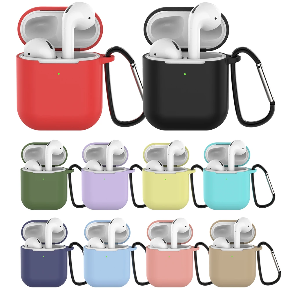 New Earphone Case For Apple AirPods 2 Generation Silicone Cover Wireless Bluetooth Headphone Case For Airpods 2nd Headset Coque
New Earphone Case For Apple AirPods 2 Generation Silicone Cover Wireless Bluetooth Headphone Case For Airpods 2nd Headset Coque