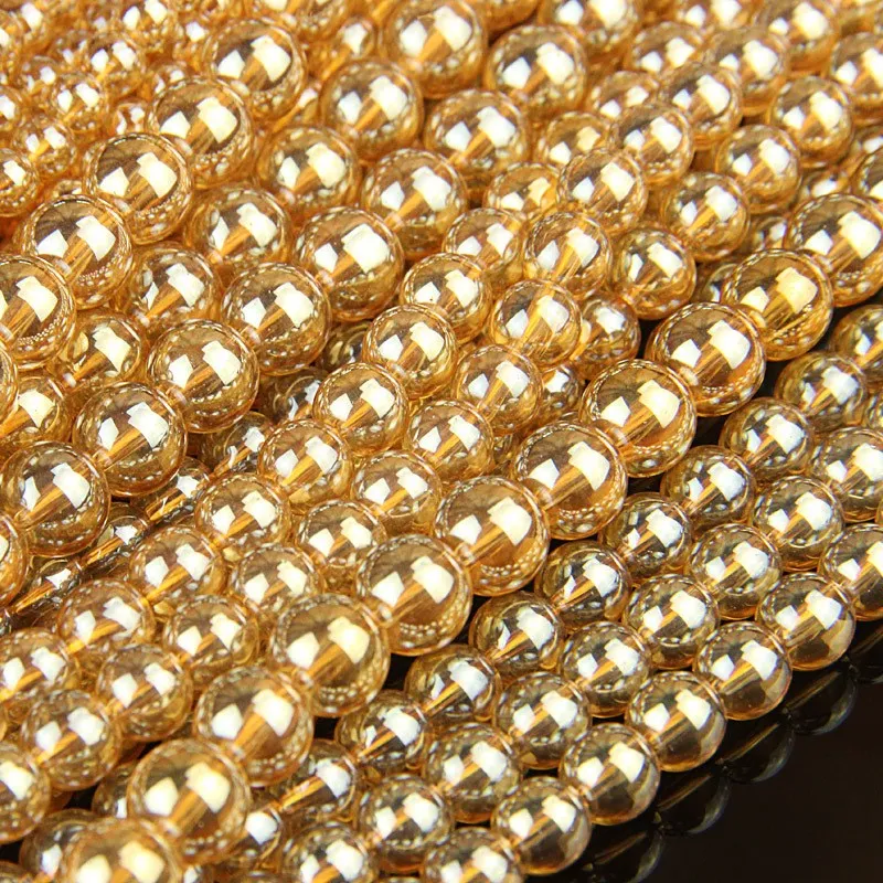 BEAUCHAMP Lampwork Component Gold Champagne Round Crystal Czech Beads Glass Bracelet Necklace Sew Headband Jewelry Accessories
BEAUCHAMP Lampwork Component Gold Champagne Round Crystal Czech Beads Glass Bracelet Necklace Sew Headband Jewelry Accessories