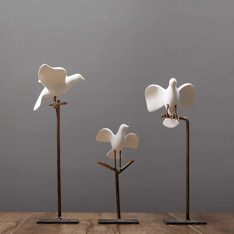 Ins Nordic Style Decor Simple Pigeon Creative Modern Living Room Model Decor Home Accessories Desk Rustic Home Little Bird
Ins Nordic Style Decor Simple Pigeon Creative Modern Living Room Model Decor Home Accessories Desk Rustic Home Little Bird