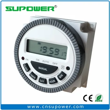 Daily Weekly Programmable Digital Timer Switch TM-619