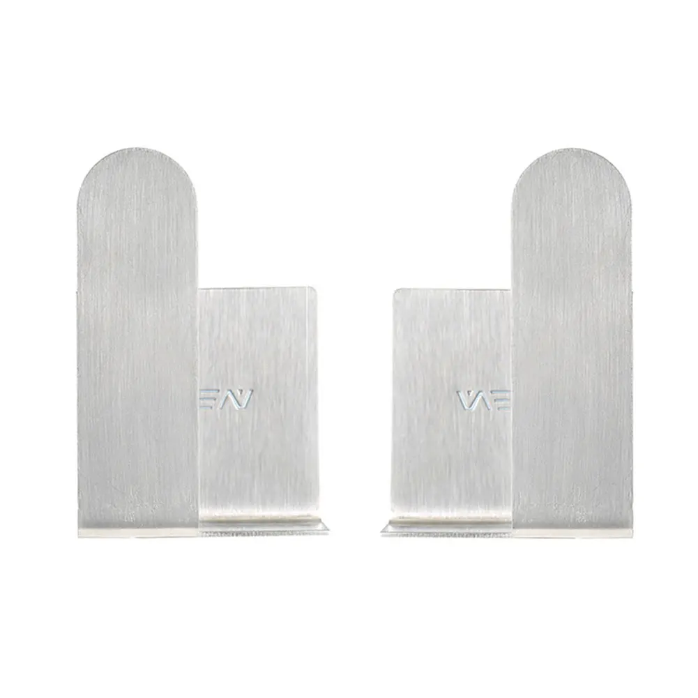 2 Pcs/set Save Space Stainless Steel Bathroom Washbasin Wall Mounted Storage Useful Cutting Board Holder Home Rack Adhesive Hook
2 Pcs/set Save Space Stainless Steel Bathroom Washbasin Wall Mounted Storage Useful Cutting Board Holder Home Rack Adhesive Hook