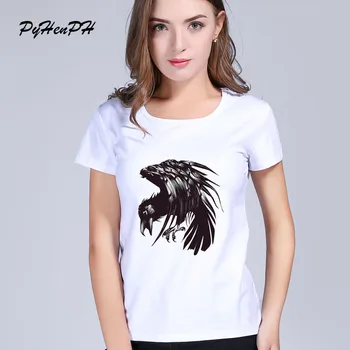 PyHenPH New Arrival Casual T-shirt For women raven eagle printed tshirt women Slim tee shirt female women tees tops PH0247
PyHenPH New Arrival Casual T-shirt For women raven eagle printed tshirt women Slim tee shirt female women tees tops PH0247