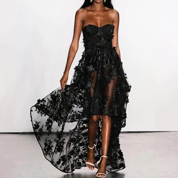 Seamyla New Sexy Celebrity Party Dress Black Appliques Women Bandage Dresses Elegant Strapless Lace Club Summer Dress Vestidos
Seamyla New Sexy Celebrity Party Dress Black Appliques Women Bandage Dresses Elegant Strapless Lace Club Summer Dress Vestidos