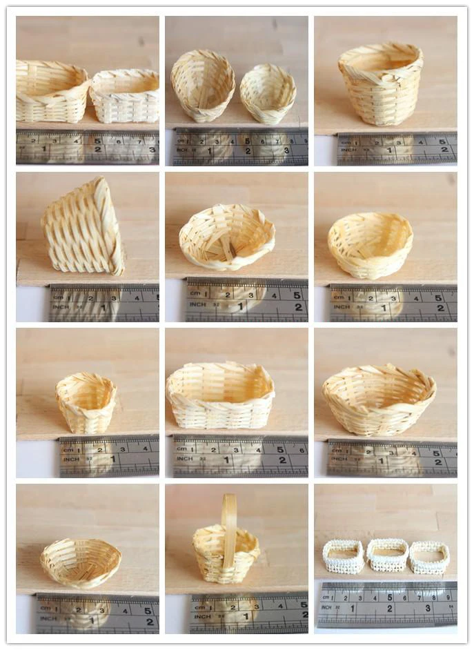G10-X016 children baby gift Toy 1:12 Dollhouse mini Furniture Miniature rement accessories Woven bamboo basket 1pcs
G10-X016 children baby gift Toy 1:12 Dollhouse mini Furniture Miniature rement accessories Woven bamboo basket 1pcs