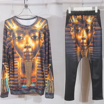 2 Piece Set Women Sportswear Sweatshirt 3D Pharaohs of Egypt printed tracksuit for women Hip Hop Harajuku two piece set outfits
2 Piece Set Women Sportswear Sweatshirt 3D Pharaohs of Egypt printed tracksuit for women Hip Hop Harajuku two piece set outfits