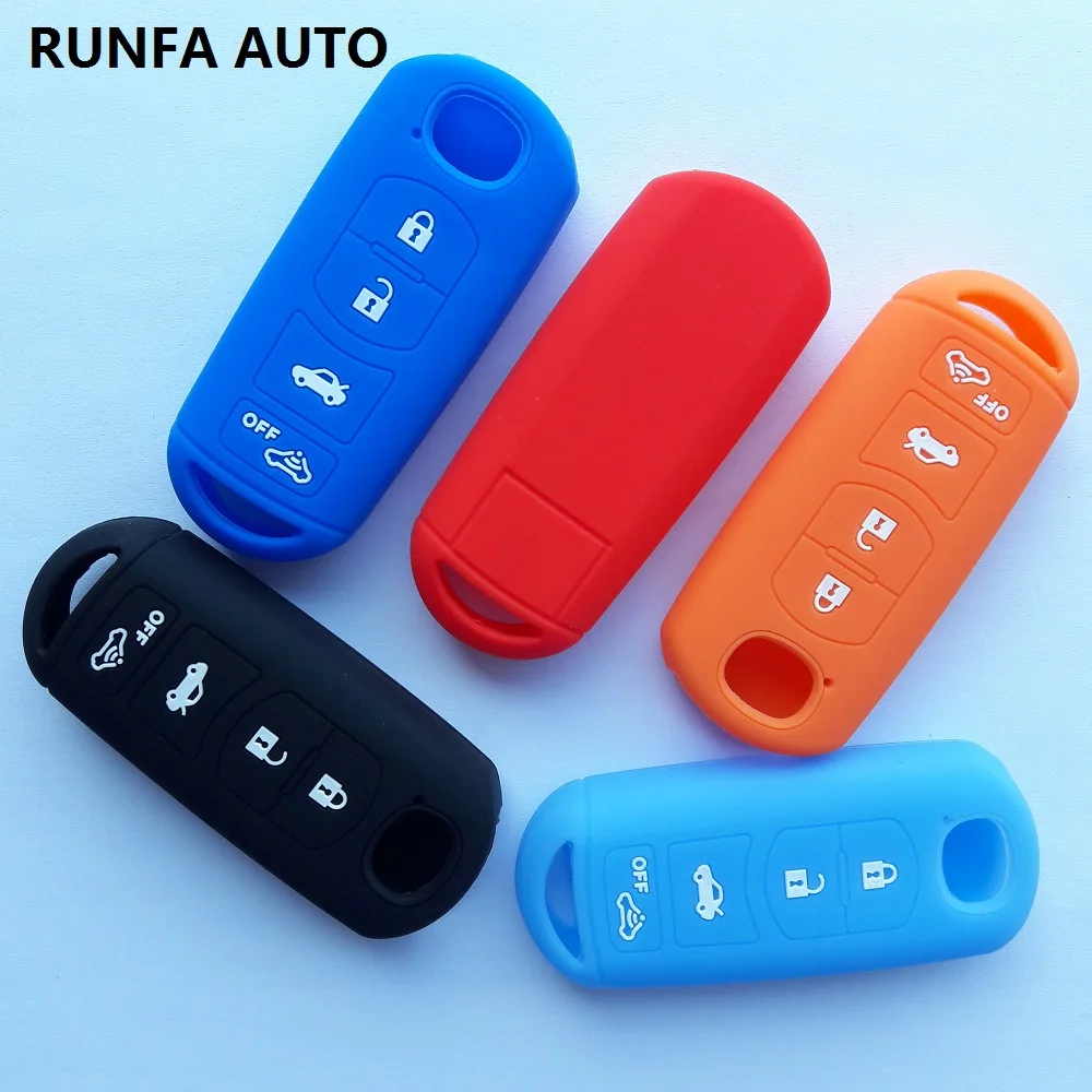 RUNFA AUTO FOB Shell Cover Replacement For Mazda 3 5 6 8 MX-5 Miata CX5 CX7 CX9 M6 GT 4 Button Key Entry Silicone Cover
RUNFA AUTO FOB Shell Cover Replacement For Mazda 3 5 6 8 MX-5 Miata CX5 CX7 CX9 M6 GT 4 Button Key Entry Silicone Cover