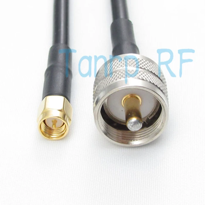 Free shipping! RF Pigtail coaxial jumper RG58 cable 6feet 2M UHF male to SMA male plug connector extension cable 200CM
Free shipping! RF Pigtail coaxial jumper RG58 cable 6feet 2M UHF male to SMA male plug connector extension cable 200CM